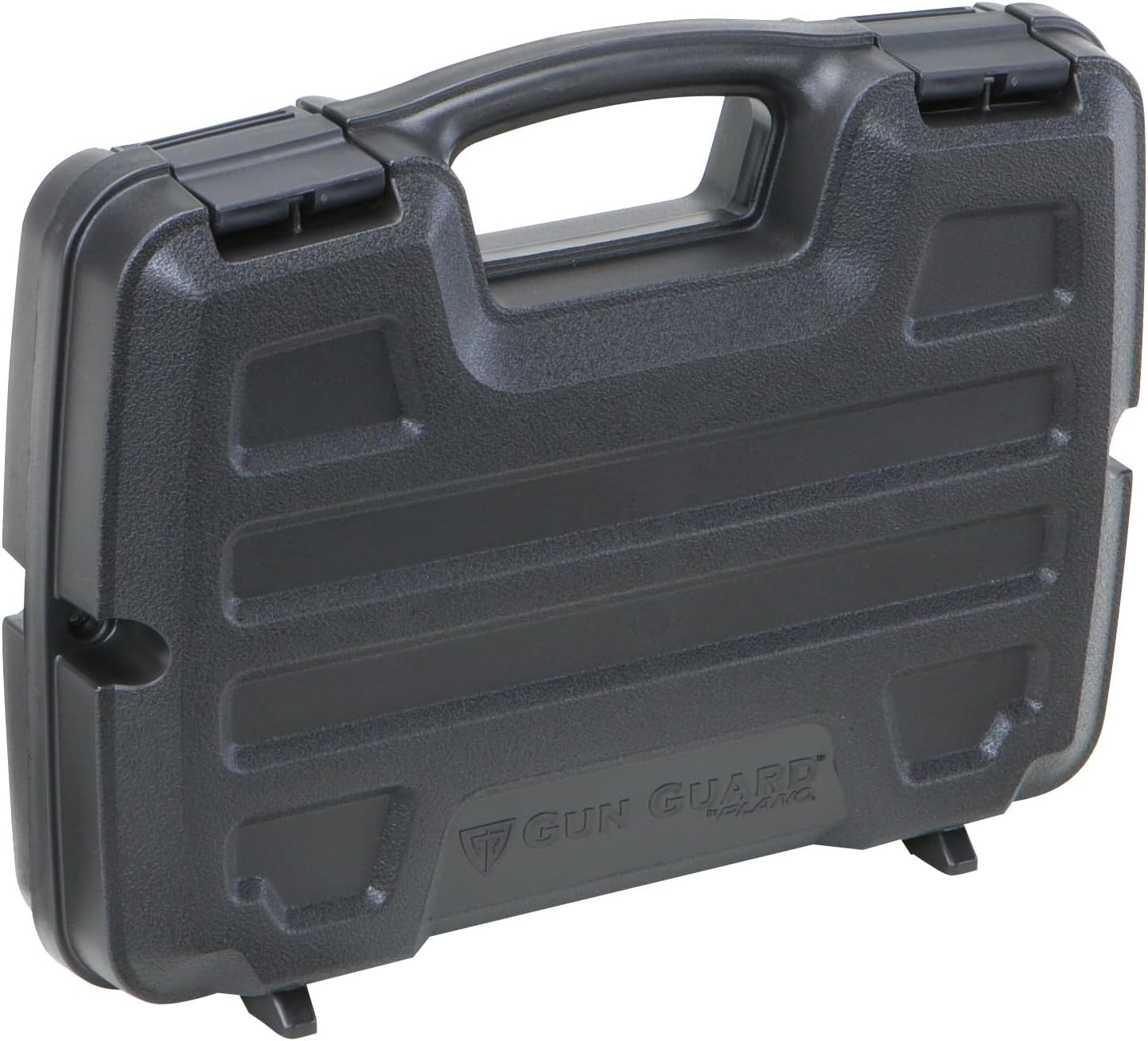 Plano Gun Guard SE Series Single Scoped Pistol Case with Padlock Tabs and Protective Foam Padding, Black