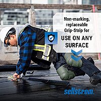 Sellstrom KneePro Ultra Flex III Professional Knee Pads with Triple-Layer Foam, Hinged Design & Speed Clips