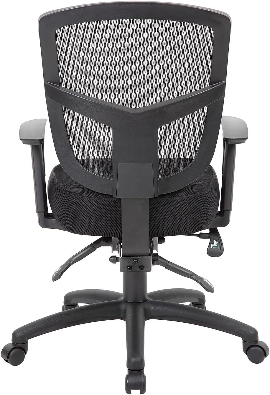 Boss Office Products Contract Mesh Task Chair, Black (B6023)