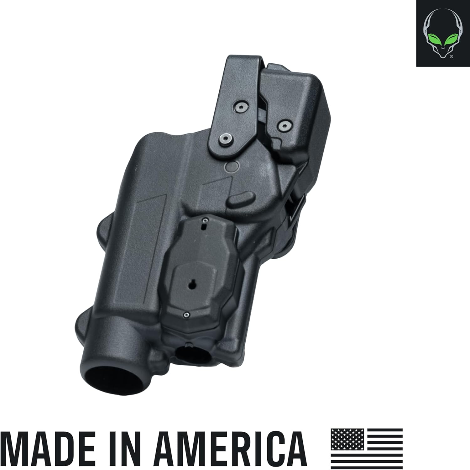 ALIEN GEAR Rapid Force Level III Duty Holster - Left Hand - No Light, Compact Light and Large Light Compatible