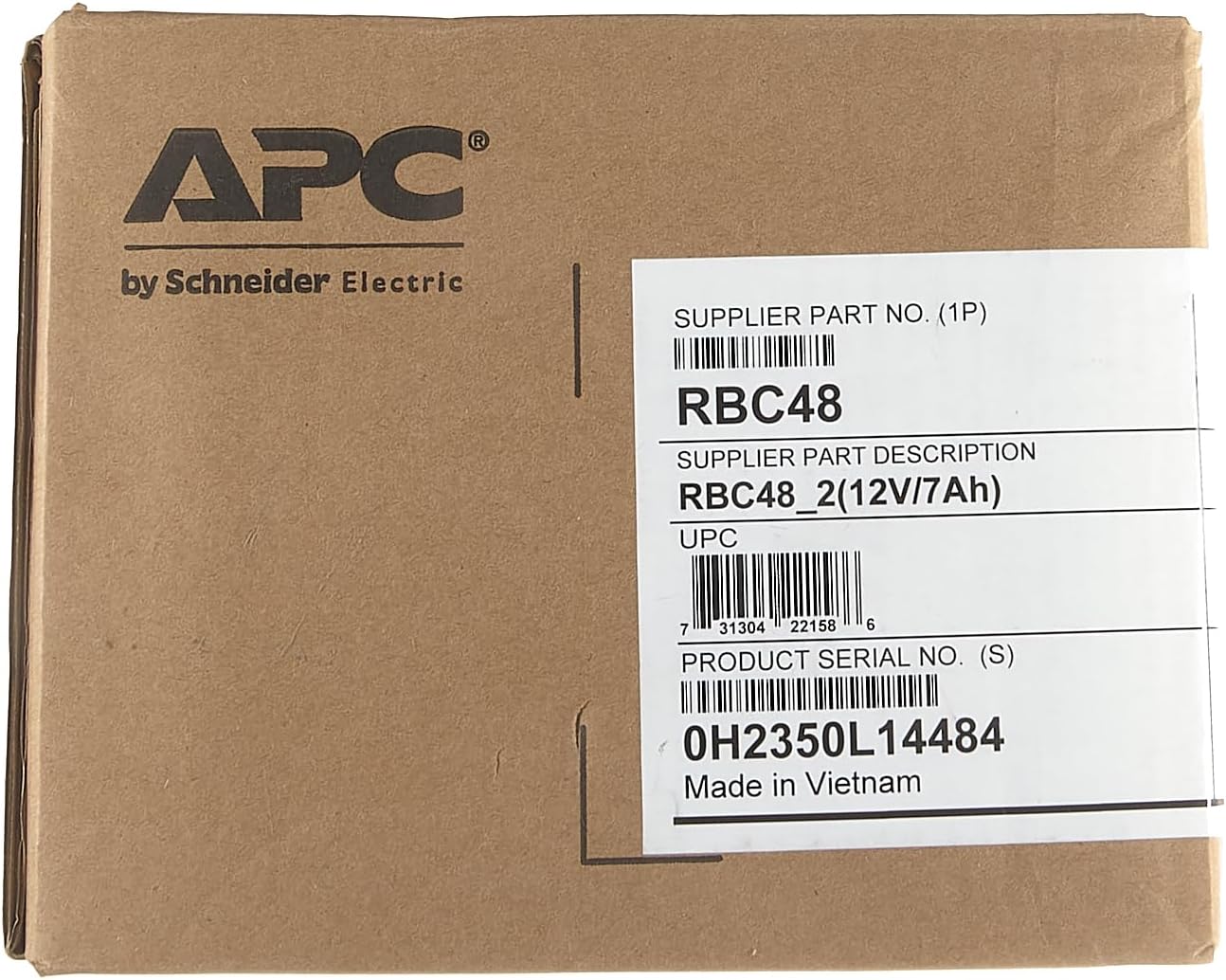 APC UPS Battery Replacement, RBC48, for APC Smart-UPS SMT750, SMT750US, SUA750 and select others