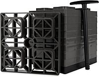 Camco FasTen RV Leveling Blocks with T-Handle, Interlocking Design