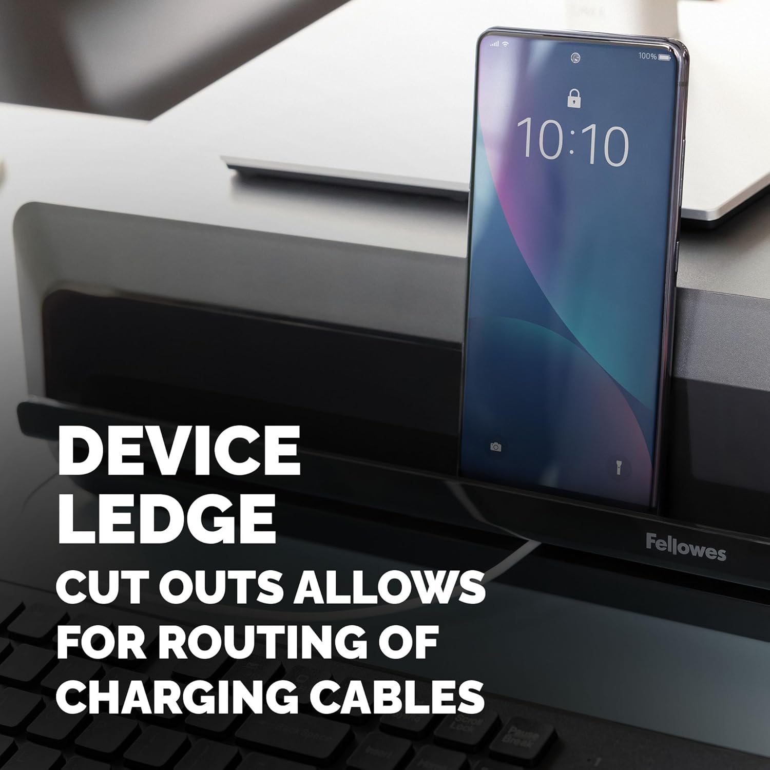 Fellowes Breyta Ergonomic Height Adjustable Stand for Monitor/Laptop