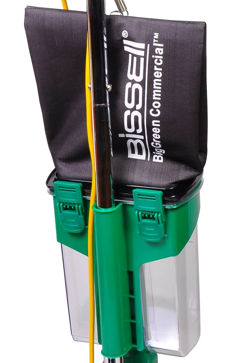 Bissell BigGreen Commercial BG101DC ProCup Comfort Grip Handle Upright Vacuum with Magnet, 870W, 12" Vacuum Width