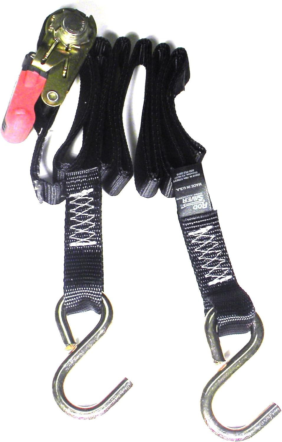 Rod Saver Ratchet Gunwale Tie-Down - 1" x 10'