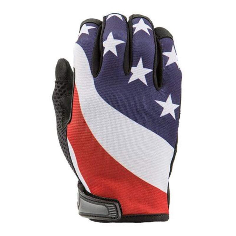 INDUSTRIOUS HANDWEAR USA Series US Flag Unlined Full-Finger Gloves