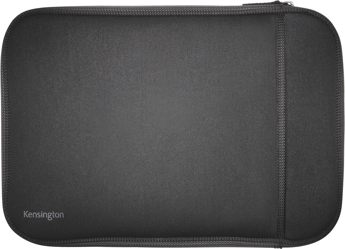 Kensington Laptop Sleeve with Storage Pocket and Fleece Interior