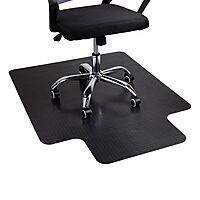 MIND READER Office Chair Mat for Hardwood Floors Under Desk Floor Protector PVC