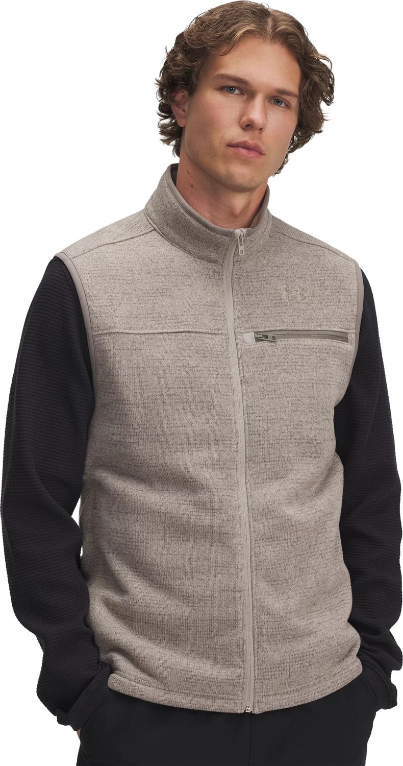 Under Armour - Mens Specialist Vest, Color Timberwolf Taupe (203), Size: Large
