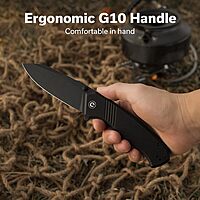 CIVIVI Placoid Folding Pocket Knife for EDC, 3.67" Blade