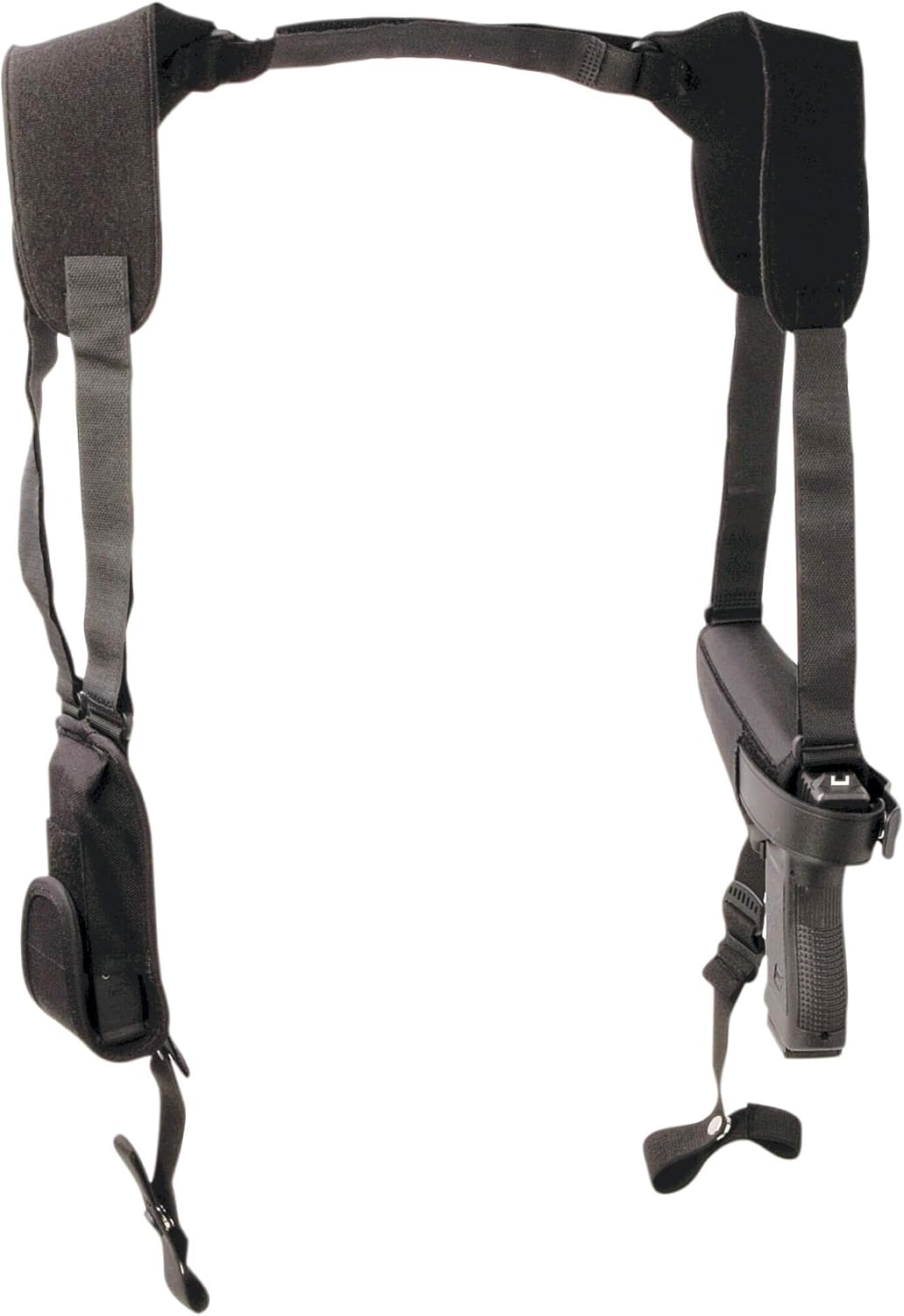 Uncle Mike's Off-Duty and Concealment Pro-Pak Nylon Horizontal Shoulder Holster