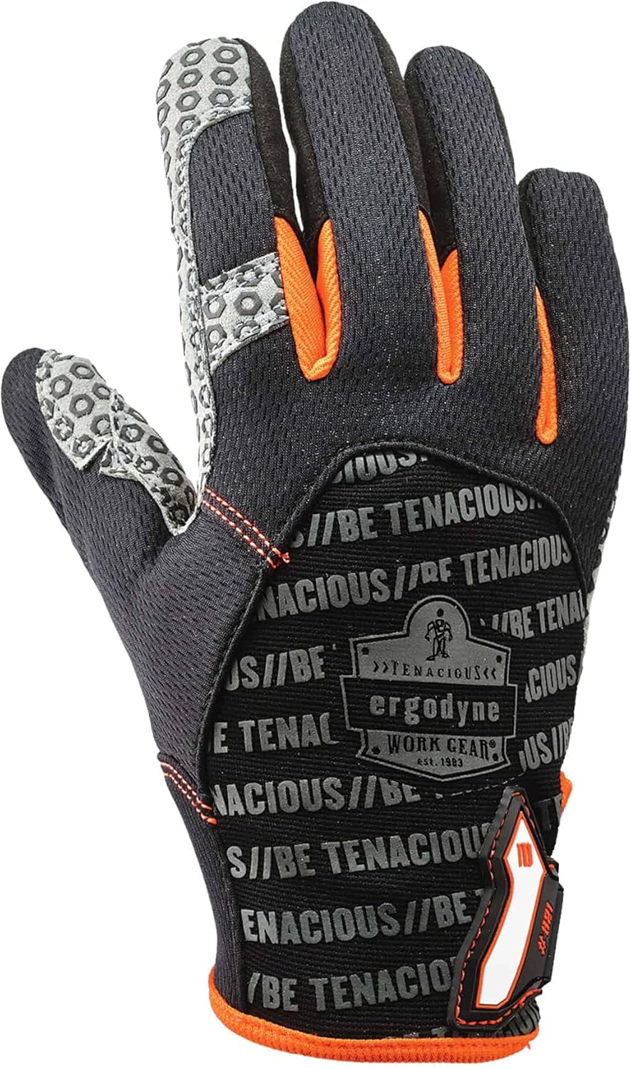 ERGODYNE ProFlex 821 Work Gloves with Hex Silicone Palm