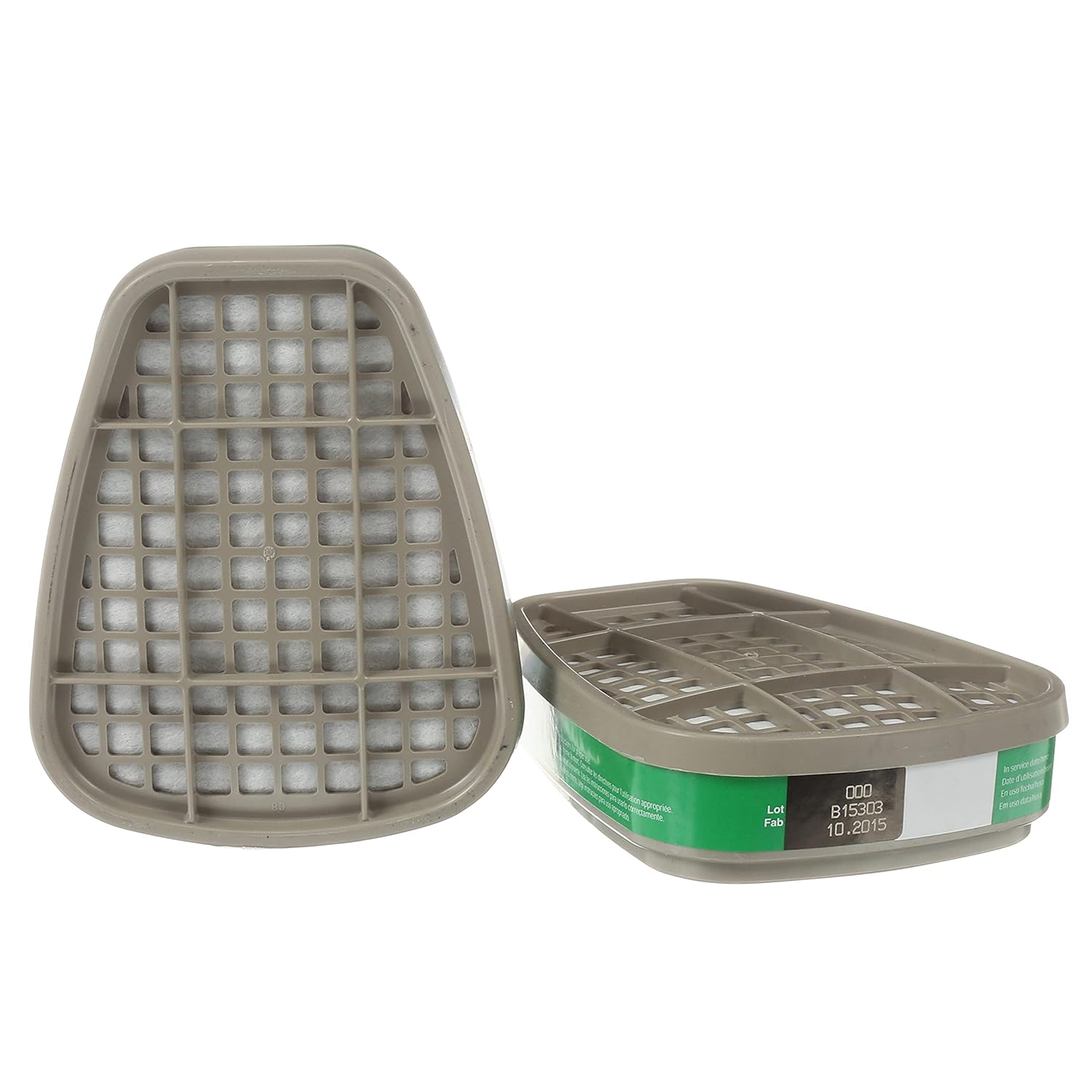 3M Ammonia Methylamine Respiratory Protection Cartridge 6004, 1 Pair, Bayonet Connection, Organic Vapor