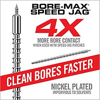 Real Avid Bore-Max Speed Jag and Patches, Bore Cleaning Jag and Patches Set (.22/.223)
