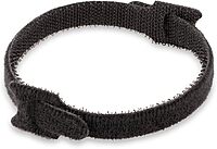 StarTech.com 6in Hook and Loop Cable Ties - 50 Pack - Black - Reusable Cable Straps - Adjustable and Flexible