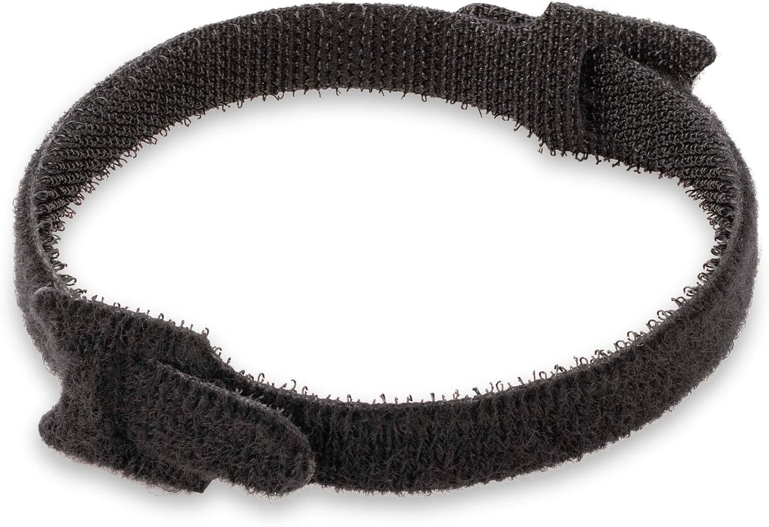 StarTech.com 6in Hook and Loop Cable Ties - 50 Pack - Black - Reusable Cable Straps - Adjustable and Flexible