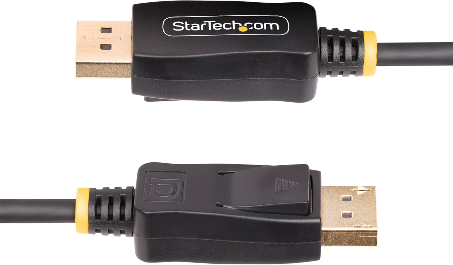 StarTech.com 6.6ft (2m) DisplayPort to HDMI Adapter Cable, 4K 60Hz with HDR, DP to HDMI 2.0b Cable, Active Video Converter