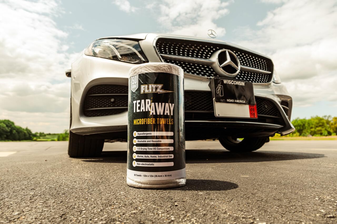 FLITZ Premium Microfiber Cleaning & Polishing Cloths