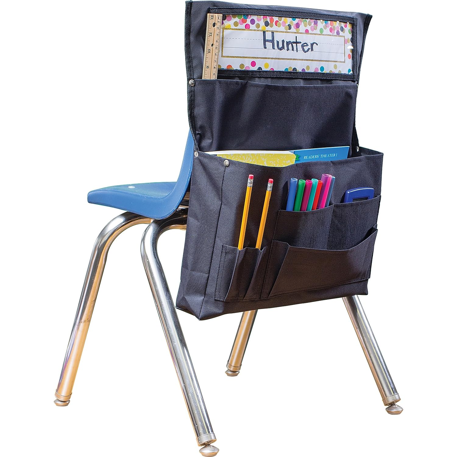 Teacher Created Resources® Black Chair Pocket, Pack of 2