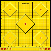 BIRCHWOOD CASEY Shoot-N-C Long Range Sight-in Always Flat Adhesive Back Shooting Training Reactive 17.75" Targets