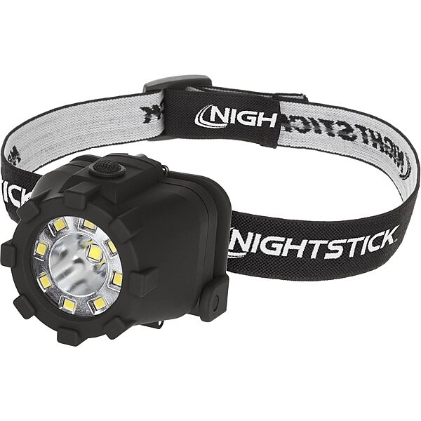Nightstick NSP-4602B Dual-Light Headlamp, Black