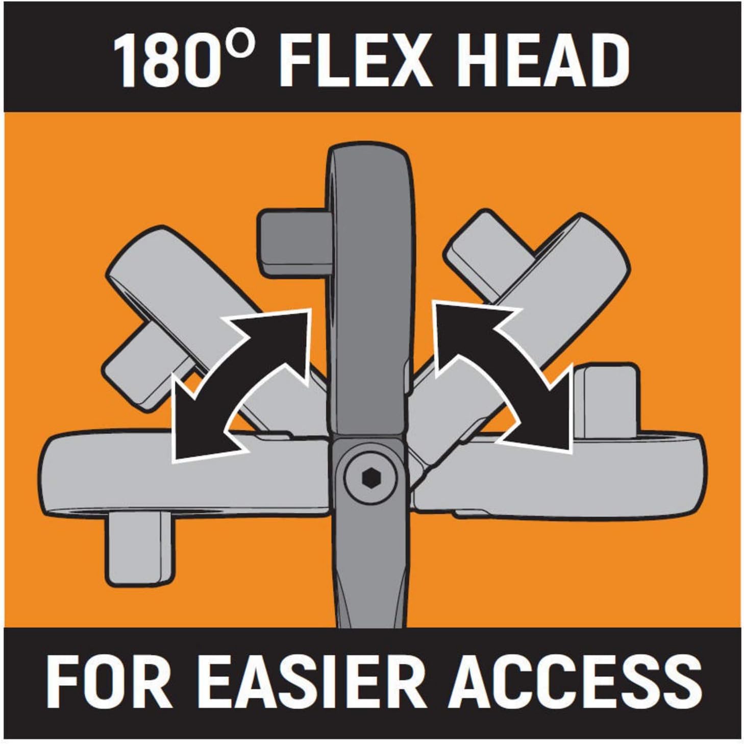 GEARWRENCH 3/8" Drive 90 Tooth Full Polish Flex Teardrop Ratchet - 81215T