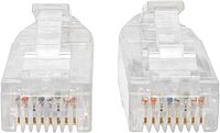 Tripp Lite Cat6 UTP Patch Cable (RJ45), M/M, Cat6 Ethernet Cable, Gigabit (1 Gbps), Molded, Slim, Gray, 8 in. (N201-S8N-GY)