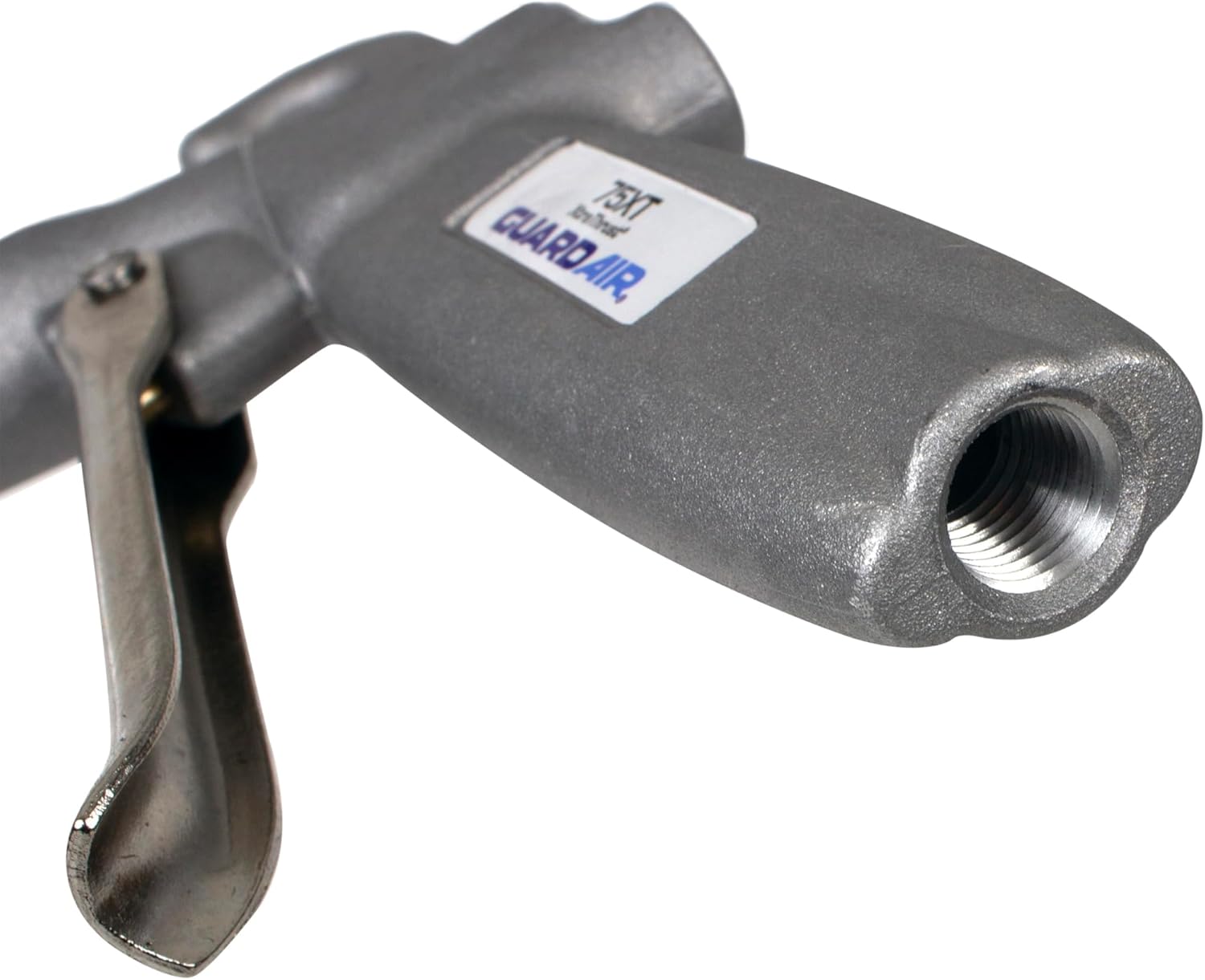 Guardair Xtra Thrust 75XT012AA Safety Air Blow Gun OSHA Compliant Alloy Nozzle with 12-Inch Aluminum Extension, Silver