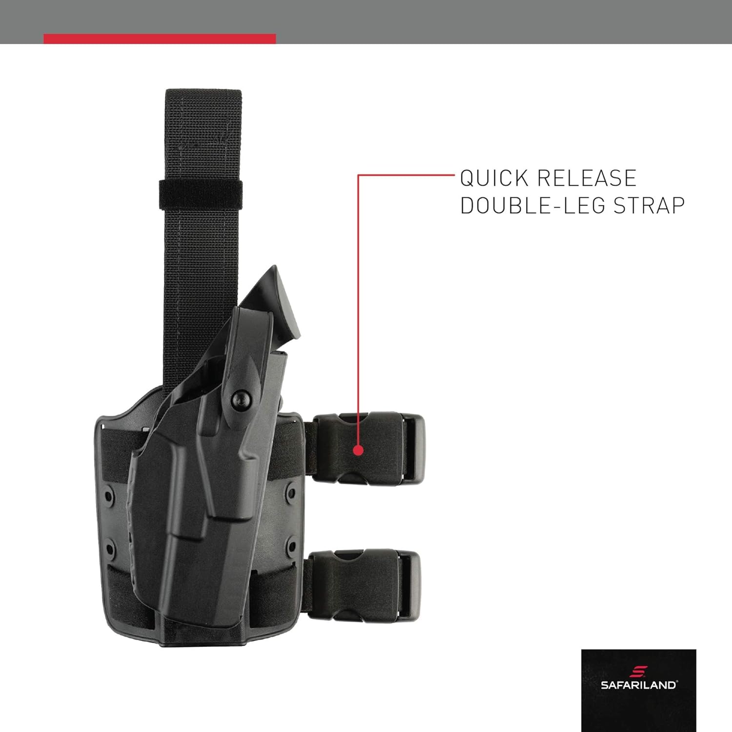 SAFARILAND 7004 SLS Thigh Rig Tactical Holster