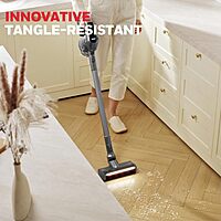 Honeywell VC16 Cordless Vacuum Cleaner, Handheld, + 8 Tools for Better, Easier Cleaning, Dark Silver