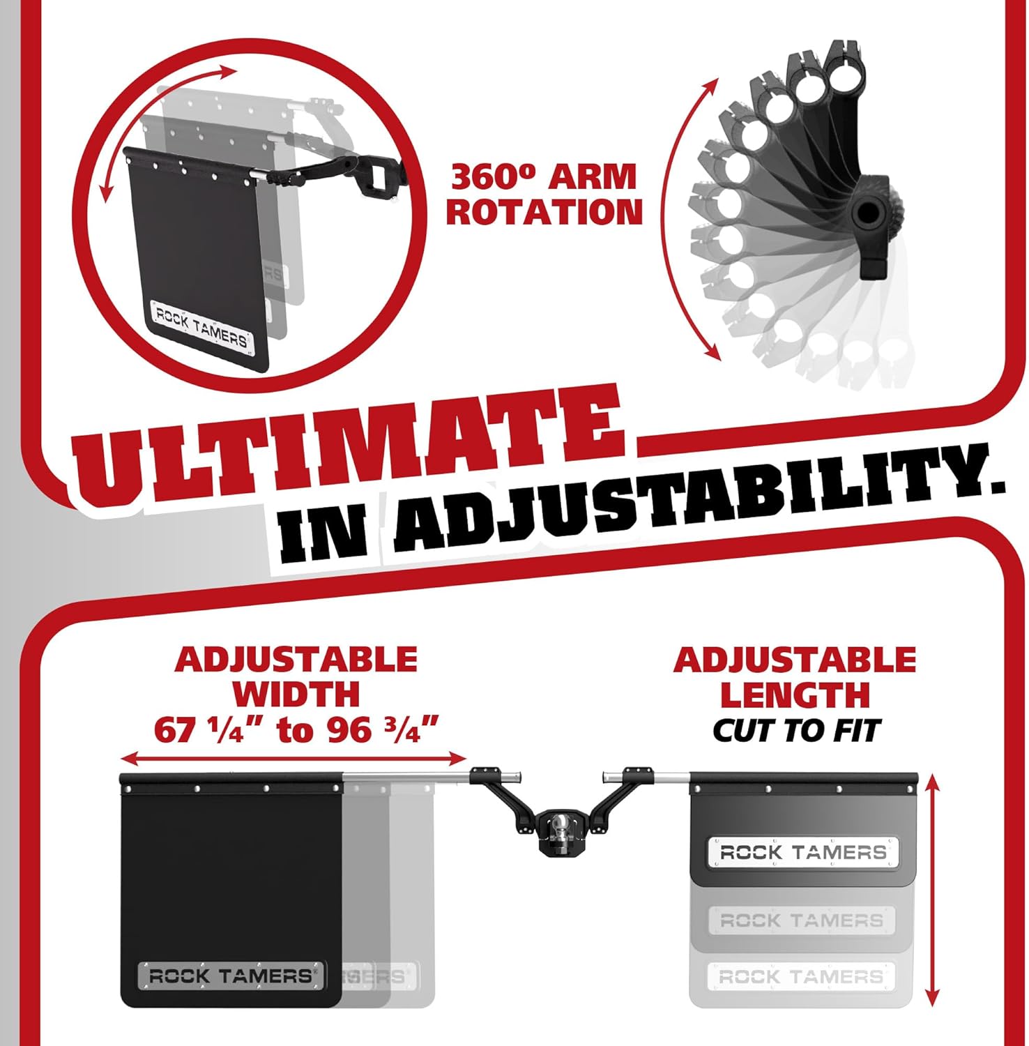 ROCK TAMERS Replacement Mudflap