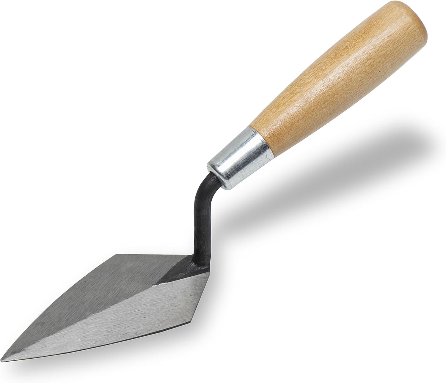 Marshalltown Masonry Pointing Trowel, Philadelphia Style, 7 Inch X 3 Inch, Wood Handle, Made In The USA, 45 7 One Size
