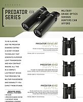 STEINER Predator Series Hunting Binoculars 42mm