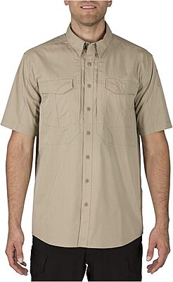 5.11 Tactical Men's Stryke Short-Sleeve Polo Shirt, Flex-Tac Teflon