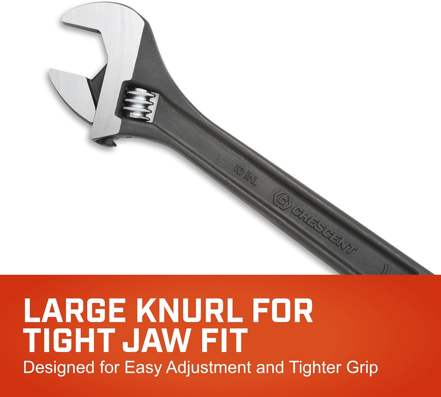 Crescent 10" Adjustable Black Oxide Wrench, Boxed - AT210BK