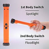 Nightstick NSP-1260 Multi-Purpose LED Flashlight, Orange