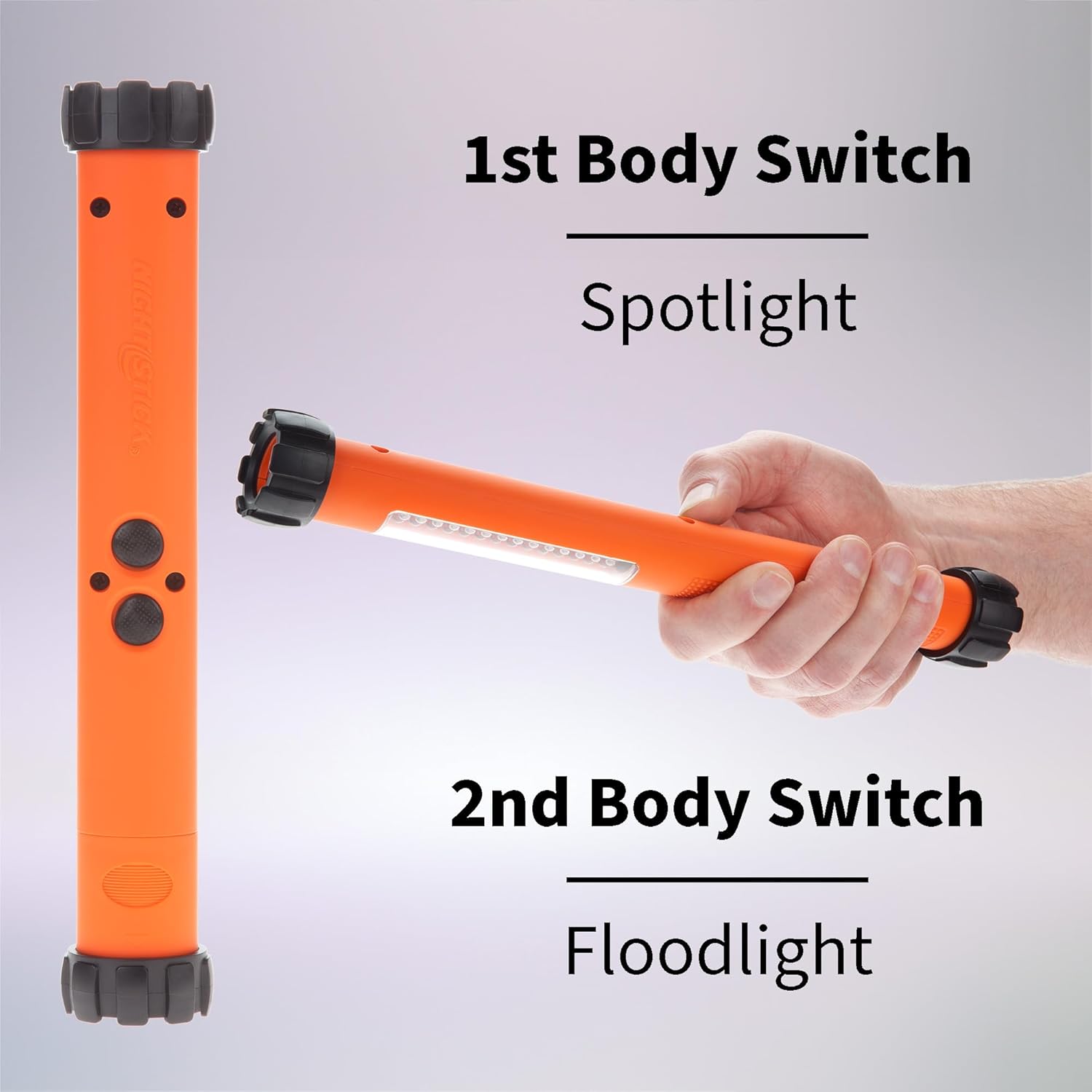 Nightstick NSP-1260 Multi-Purpose LED Flashlight, Orange