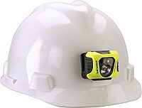 Streamlight 61422 Enduro Pro 200-Lumen LED Headlamp with Elastic Head Strap, Rubber Hard Hat Strap