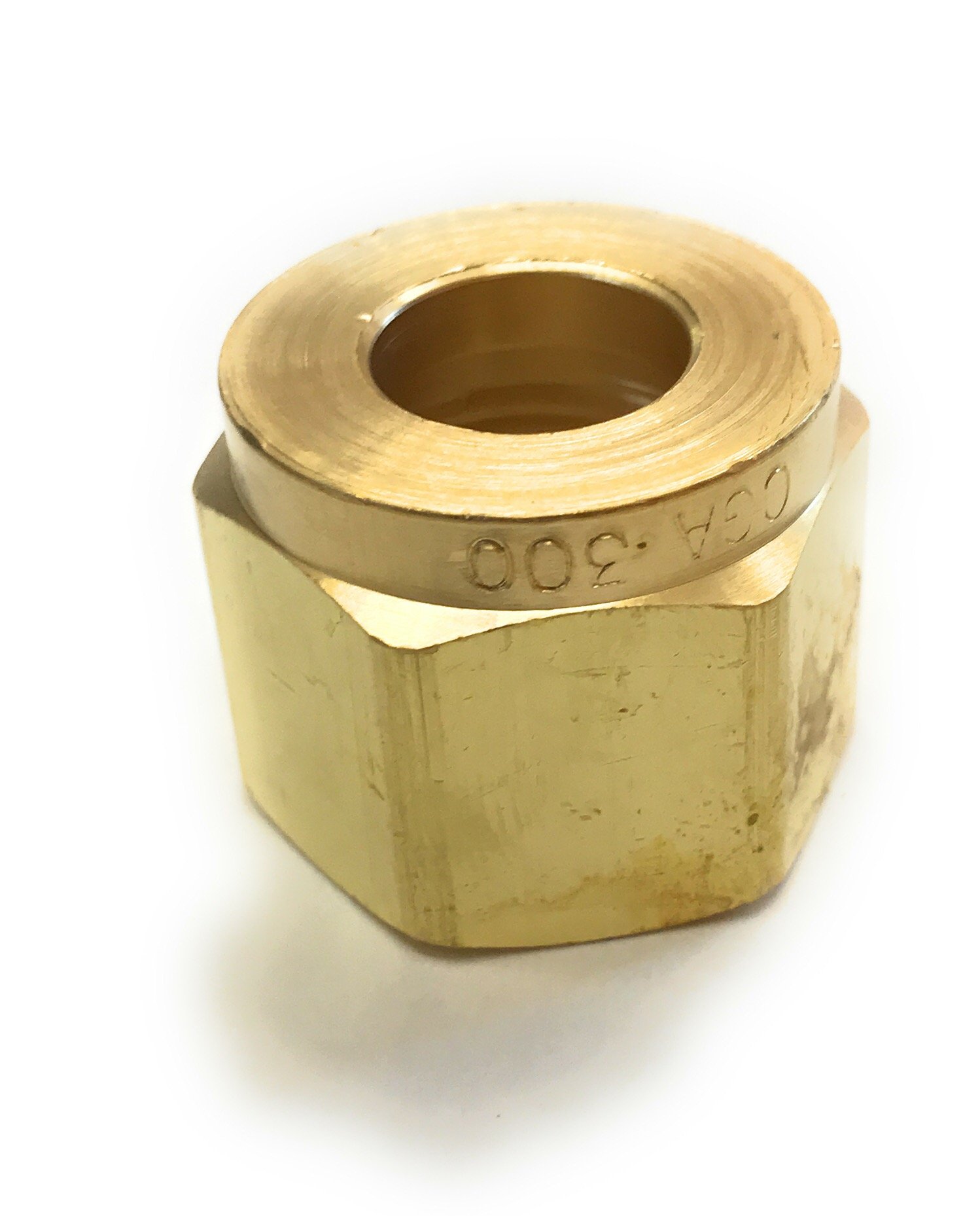 Western Enterprises#16-2, PKGD: CGA 300 Hex Nut/ACETYLN