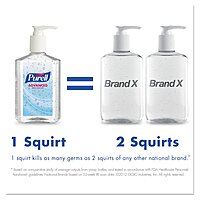 PURELL Advanced Instant Hand Sanitizer, 12 oz Pump Bottle