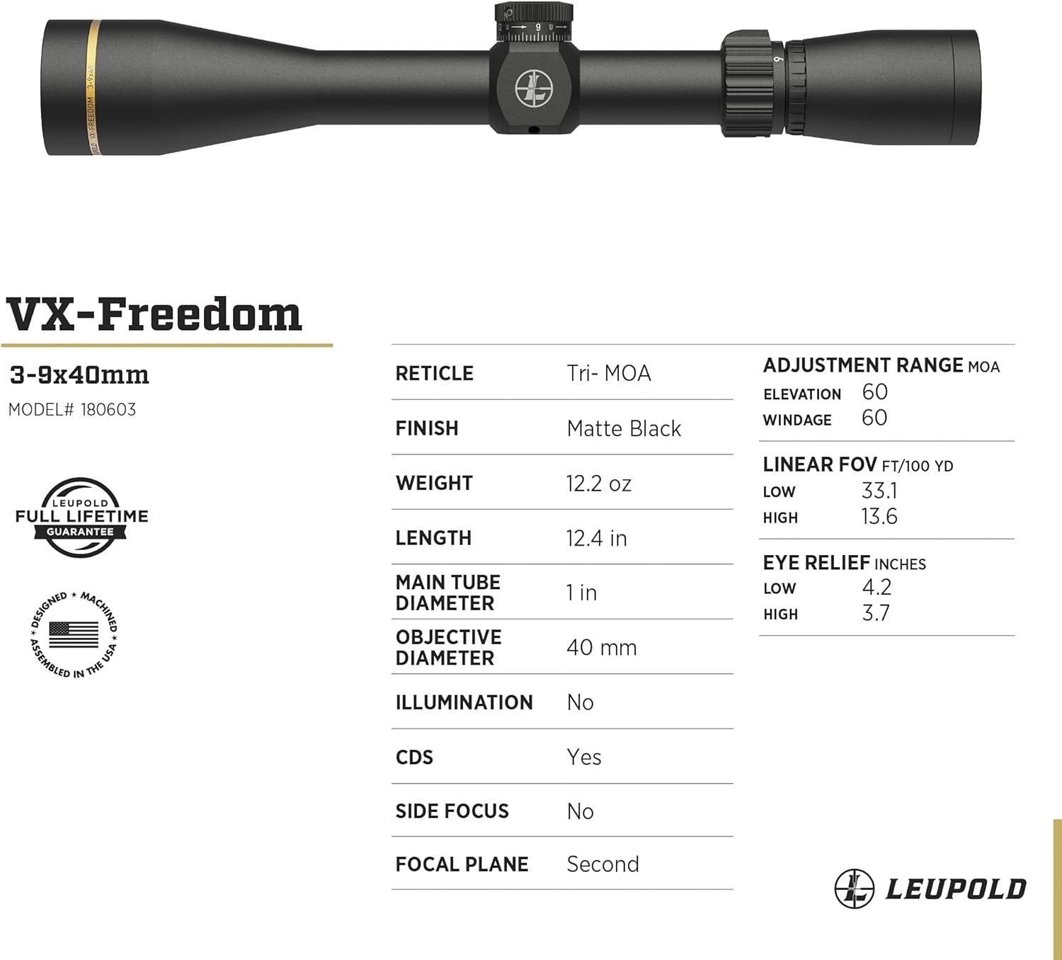 Leupold VX-Freedom Riflescope