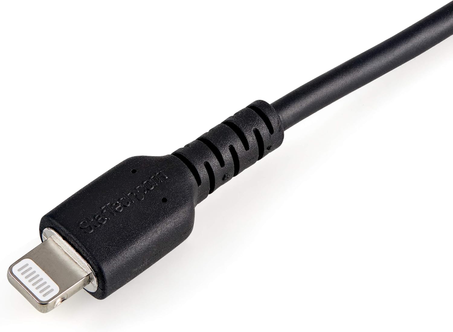 StarTech.com Durable USB-A to Lightning Cable - MFi Certified, Aramid Fiber