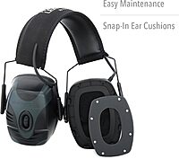 Howard Leight by Honeywell Impact Pro Sound Amplification Electronic Earmuff (R-01902) Large Earmuff
