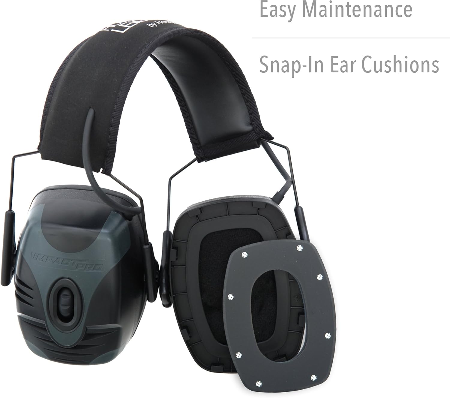 Howard Leight by Honeywell Impact Pro Sound Amplification Electronic Earmuff (R-01902) Large Earmuff