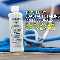 Collinite 925 Wax- Marine/RV Carnauba + Polymer Wax Sealant for Long-Lasting Fiberglass Protection. Easy to Apply+DA