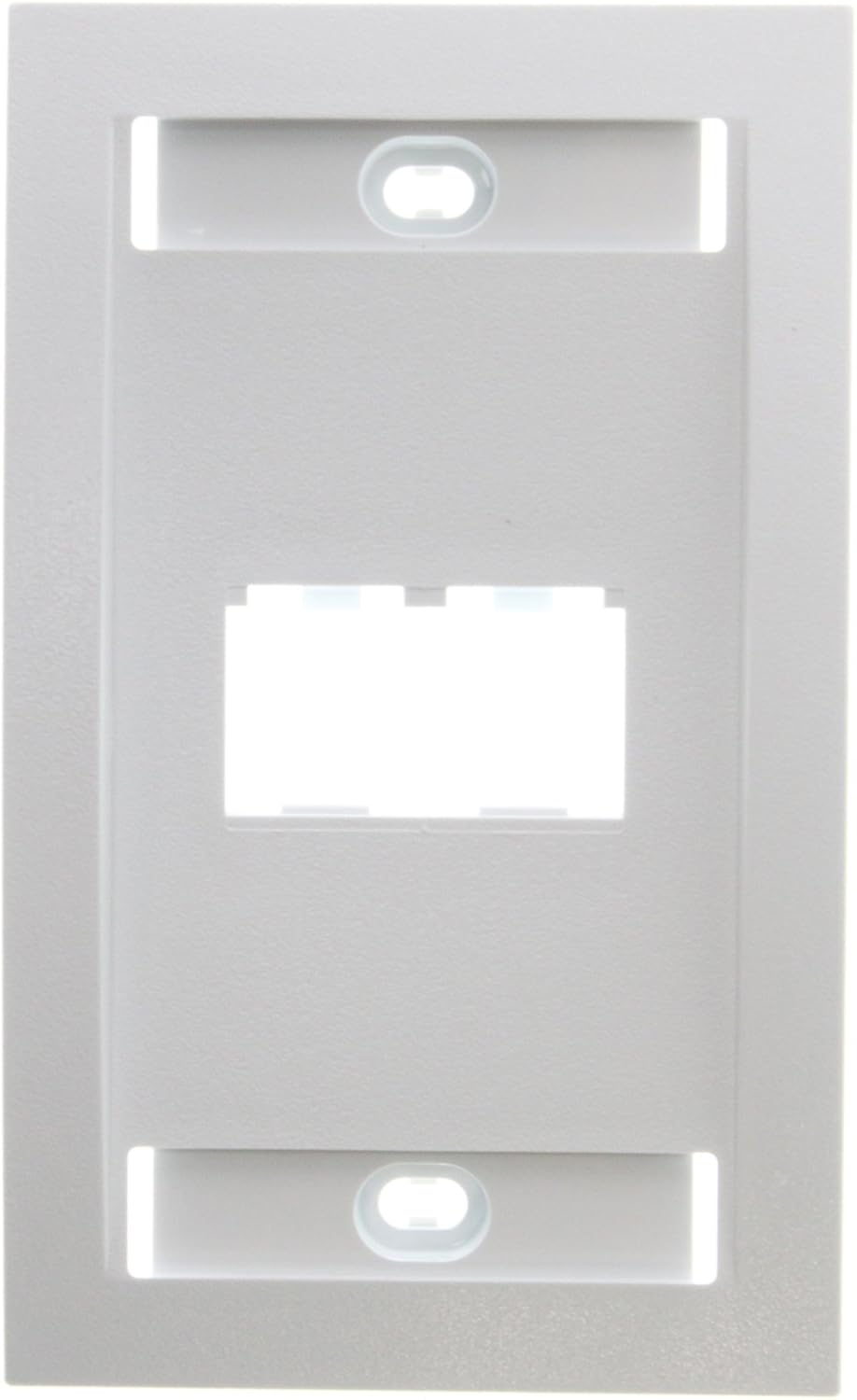 Panduit CFPE2WHY 1-Gang 2-Port Faceplate, White