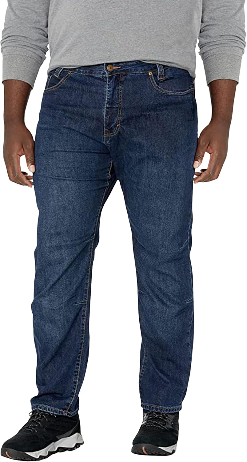 VERTX Defiance Men's Tactical Jeans, Relaxed Fit Stretch, 11 Pockets