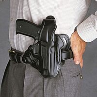GALCO Cop 3 Slot Leather Holster