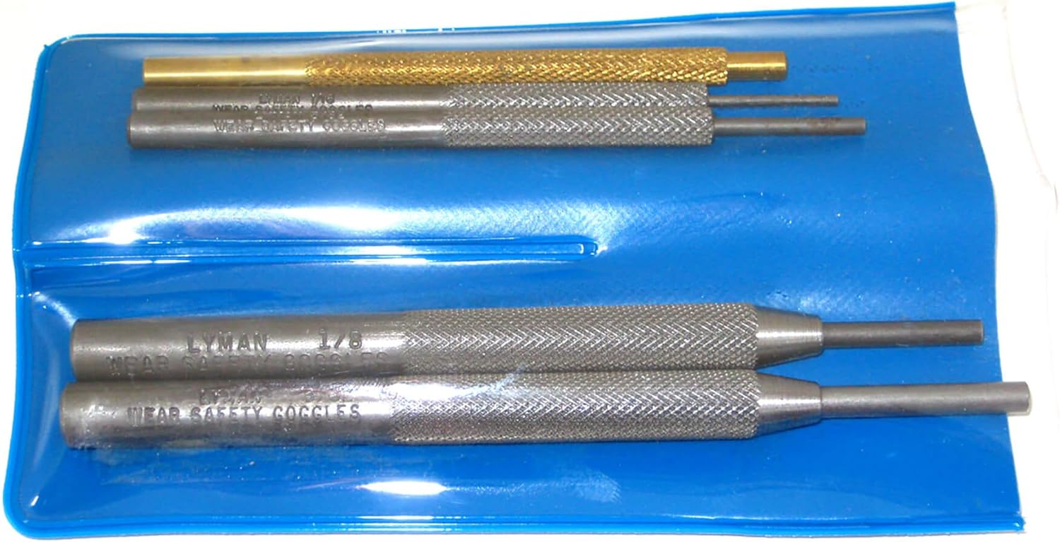 Lyman 7031271 Pistol Punch Set