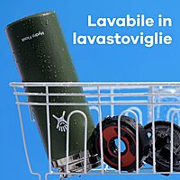 HYDRO FLASK Wide Mouth Insulated Bottle with Flex Sip Lid